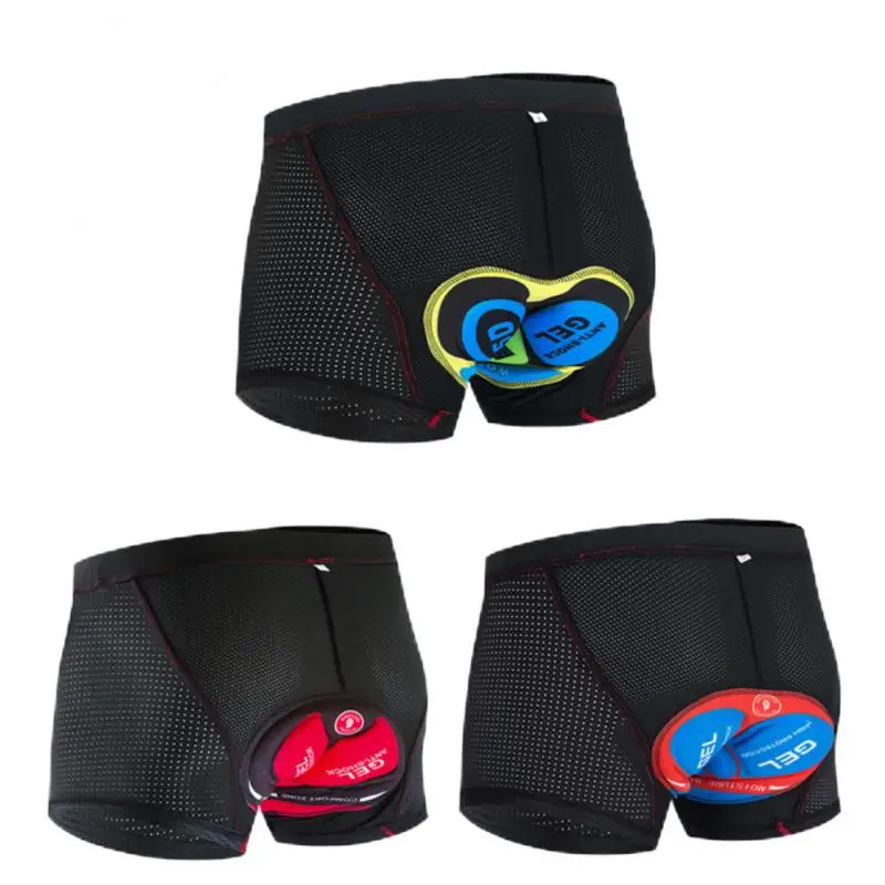 

WOSAWE Breathable Cycling Shorts Men's Cycling Underwear 5D Gel Pad Shockproof MTB Shorts Mountain Racing Bike Underwear