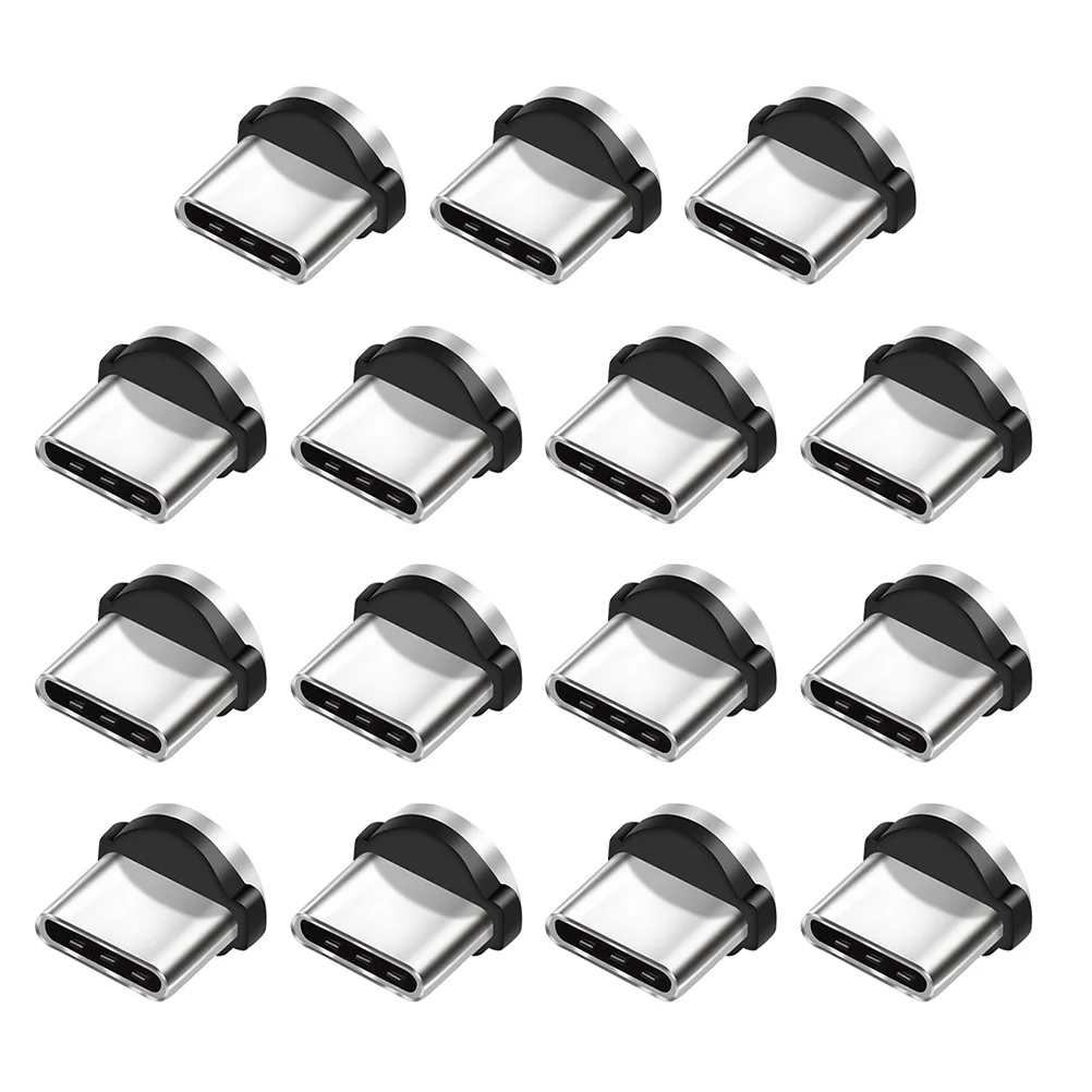 

15pcs Charging Magnetic Connector Phone Usb Adapter Magnetic Phone Tip Magnetic Connector Head