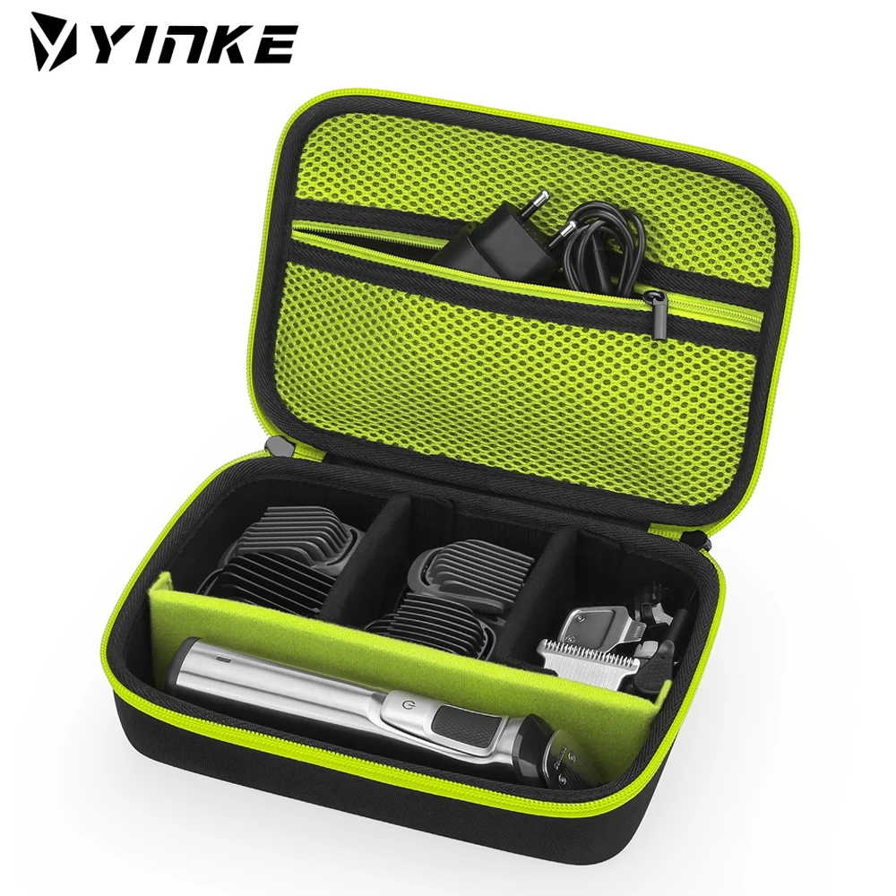 Custodia Yinke Per Philips Norelco Multigroom Series 3000/5000/7000 Accessori Per Rifinitore Per Barba Borsa Da Viaggio Custodia Rigida Organizer