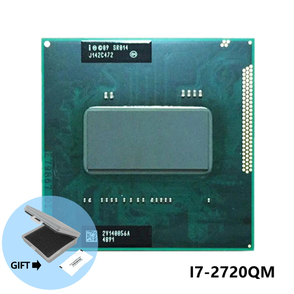 

Processor Intel PGA I7 2720QM CPU 2.2-3.3G 6M Cache SR014 Laptop Cpu I7-2720QM Support HM65 rPGA988B