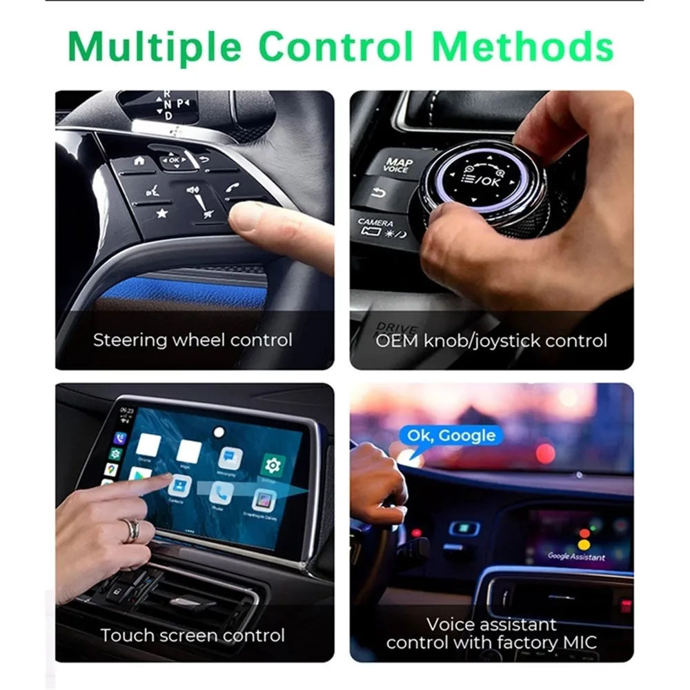 Автомобильная магнитола на Android 11 стерео-система для CarPlay с ЖК-дисплеем RDS DSP