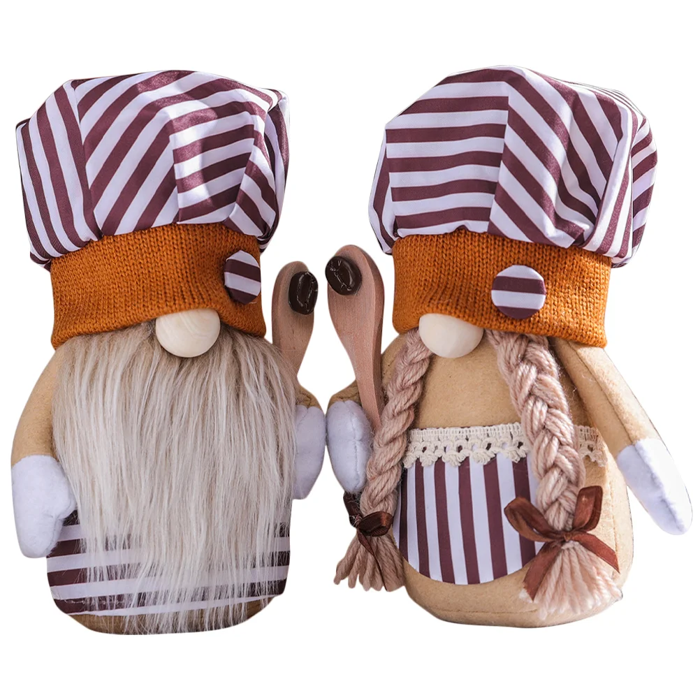 

2Pcs Dwarf Coffee Decoration Gnome Coffee Gnomes Coffee Gnome Lovely Gnomes Coffee Gnomes Decor Gnome