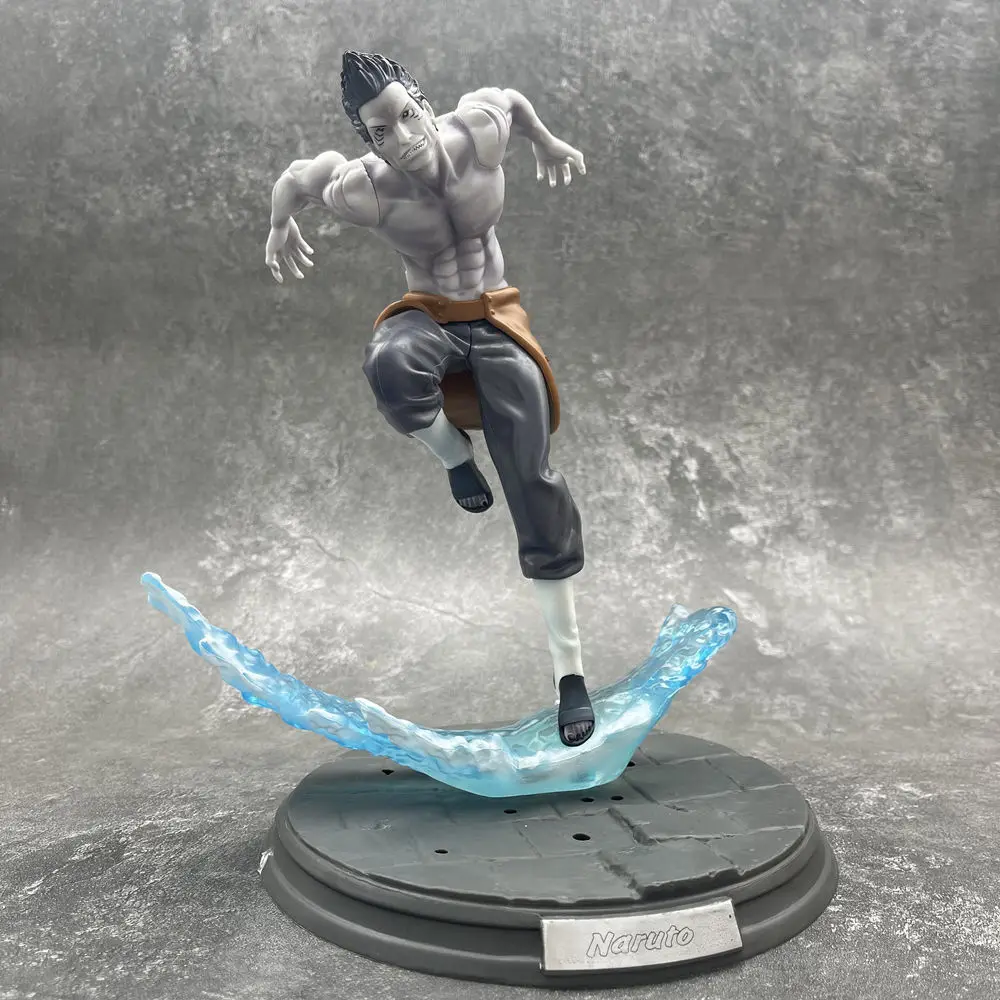 

Action 25cm Hoshigaki Kisame Figure Toys For Adult Anime Naruto Akatsuki Member Kisame Battle Version Display Doll Creative Gift