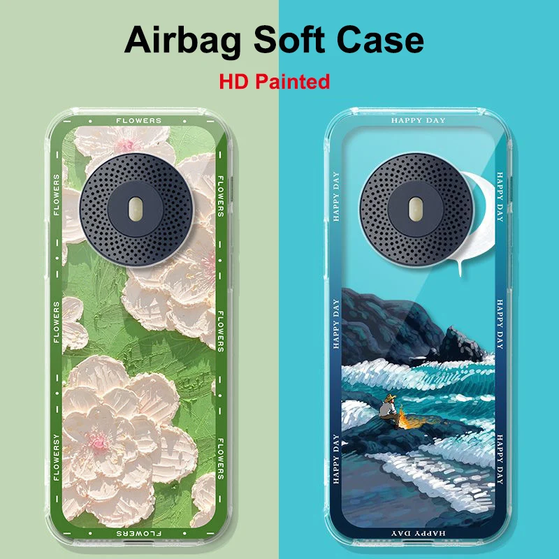 Для Nokia 105 2023 чехол для телефона 125 Прозрачный мягкий силиконовый защитный из ТПУ