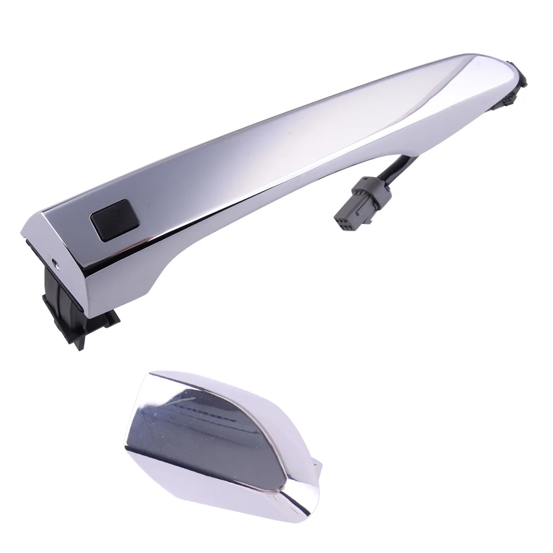 

Car Exterior Front Right Door Handle & Cover Cap Chrome ABS Fit for Hyundai Tucson 2016 2017 2018 2019 2020