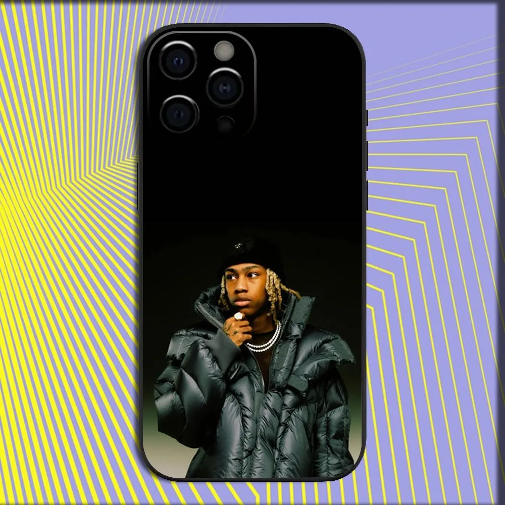 Rapper Rich A-Amiri Phone Case For iPhone 16 15 14 13 12 11 Pro X XS Max XR Plus Mini Soft Black Cover