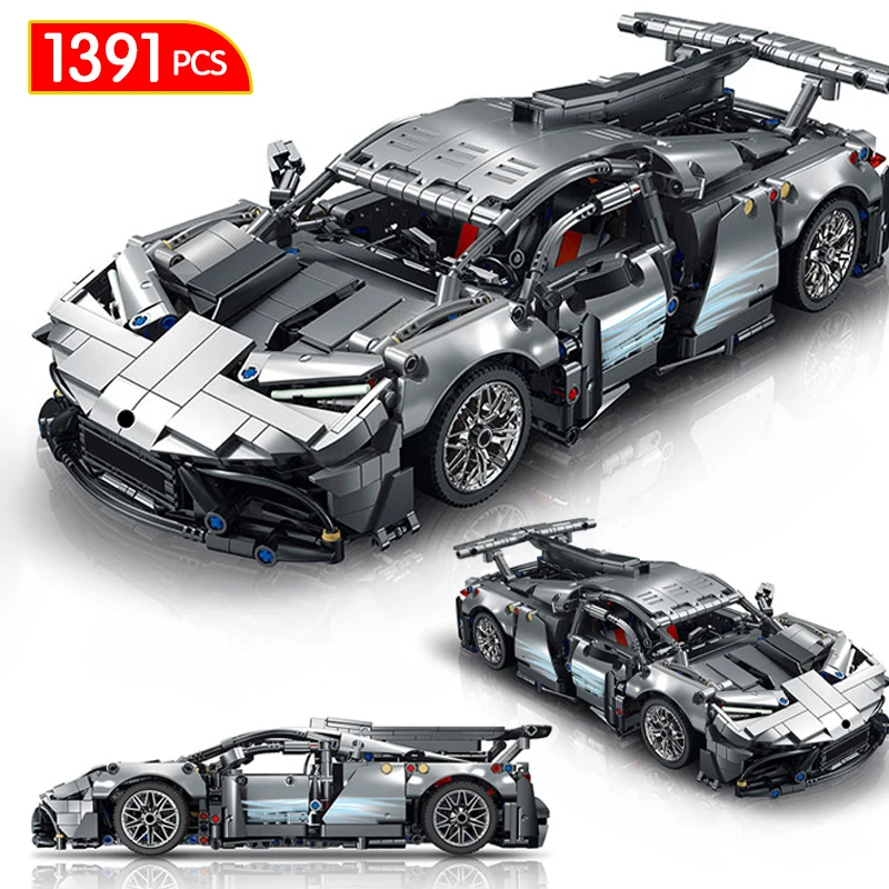 

1391pcs City Racing Speed Champions Car Model Building Blocks DIY Supercar Sports Racers Vehicle Bricks Toys For Kid Gifts