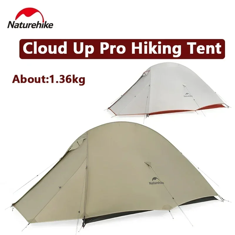 Палатка Naturehike Cloud Up Pro легкая на 2 человек водонепроницаемая для отдыха открытом