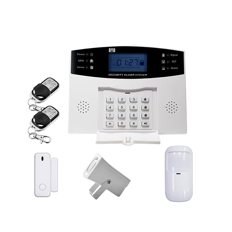 GSM Alarm System Home Security Alarm Sensor PIR Detector Door Contact