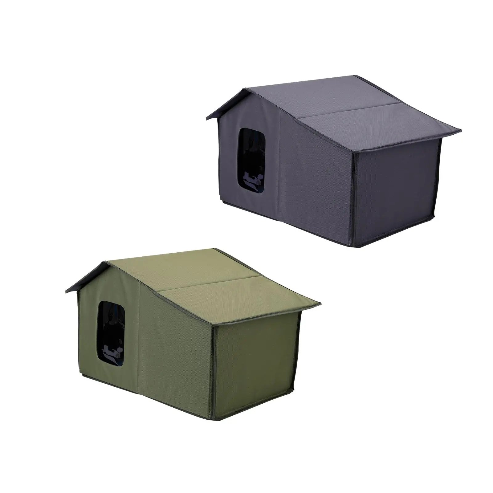 

Cat House for Outdoor Cats Foldable Sleeping Rainproof Comfortable Dog House