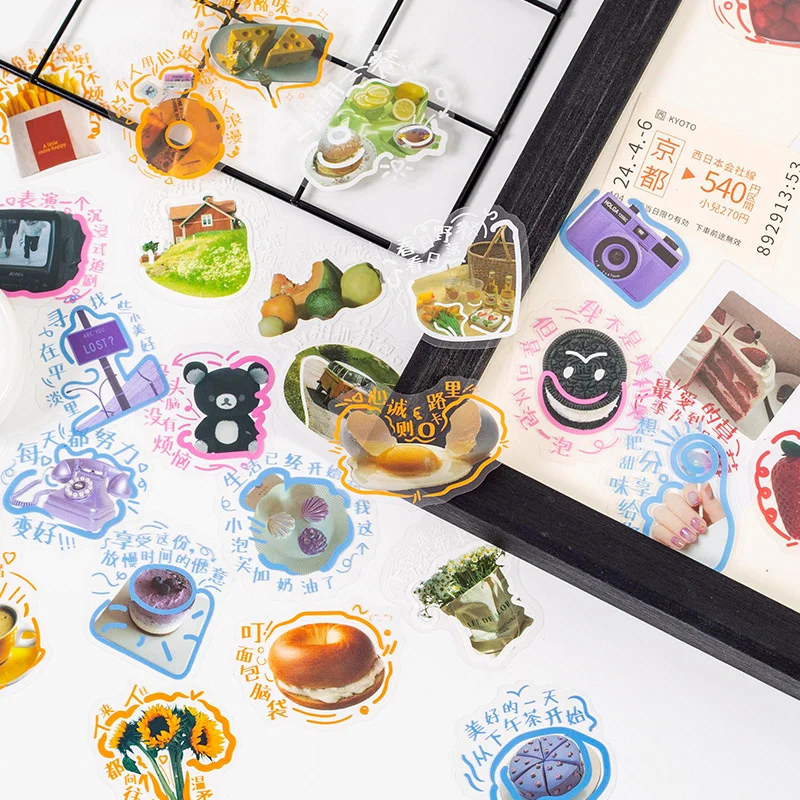 

30 листов, декоративная наклейка «сделай сам», бумажный дневник, креативный Скрапбукинг, креативный канцелярский чемодан, школьные принадле...