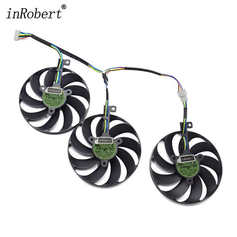 

88mm T129215SU Graphic Card Cooler Fans For ASUS ROG STRIX-GeForce RTX 2080 2080 Ti GAMING RTX2080 RTX2080Ti Fan