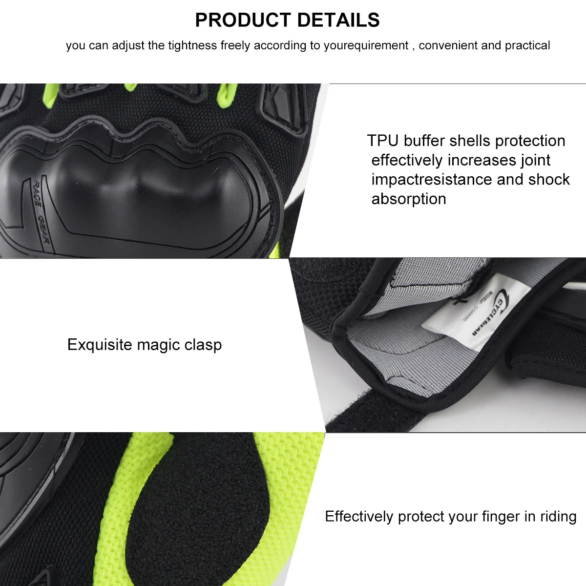 

Guantes De Gym Para Hombres Half Finger Short Gloves Breathable Riding Running Fitness
