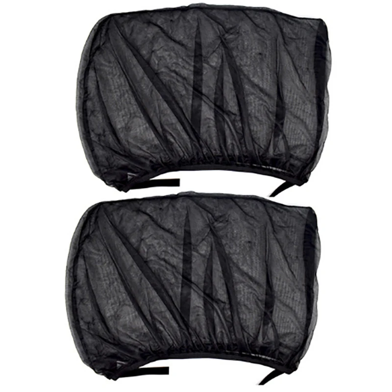 

2 Pcs 2023 Car Styling Accessories Sun Shade Auto UV Protect Curtain Side Window Sunshade Mesh Sun Visor Protection Window Films