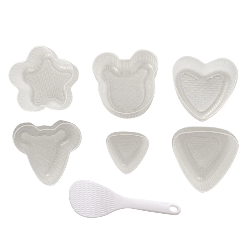 

Sushi Mold Rice Maker Mould Onigiri Musubi Tool Shaper Flower Japanese Press Kit Kids
