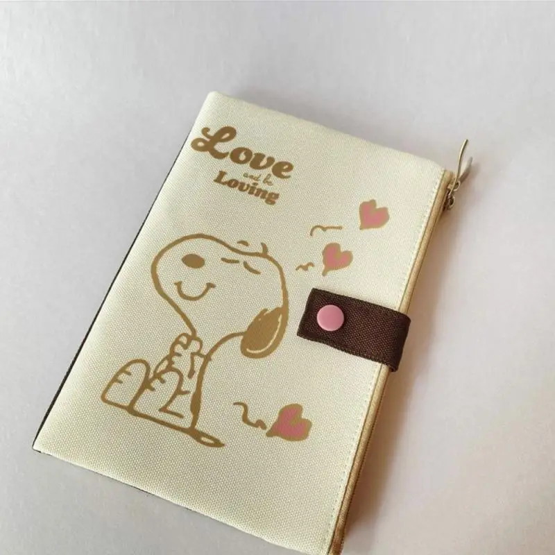 

Сумка-справочник Snoopy мультипликационная, органайзер для документов, многофункциональная сумка для хранения для студентов, подарок