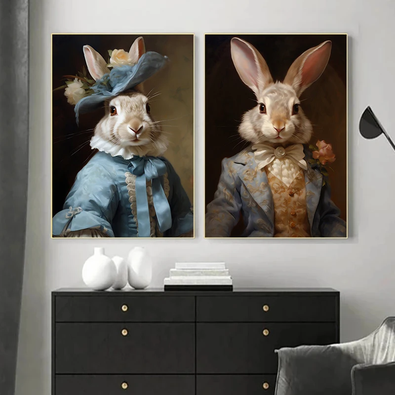 Картина на холсте с изображением животных