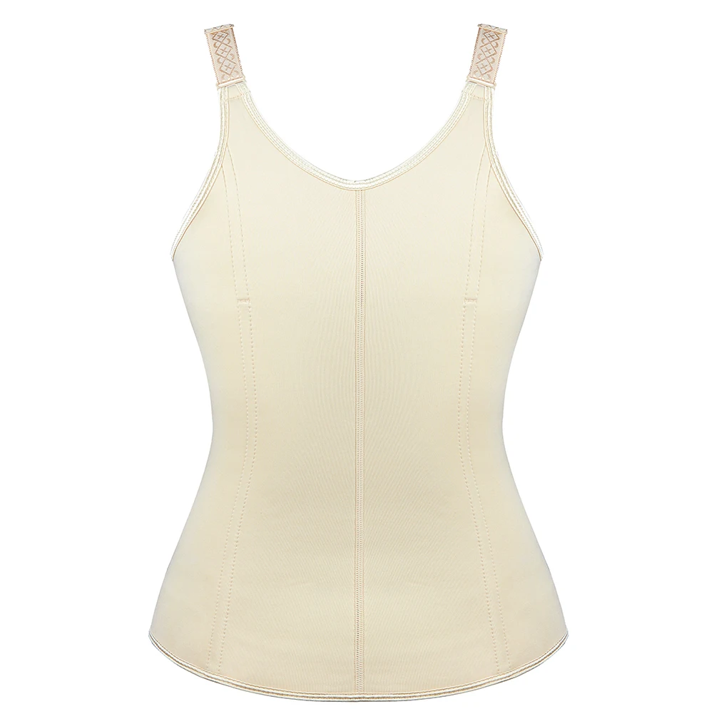 Женский корректирующий жилет на молнии и крючке