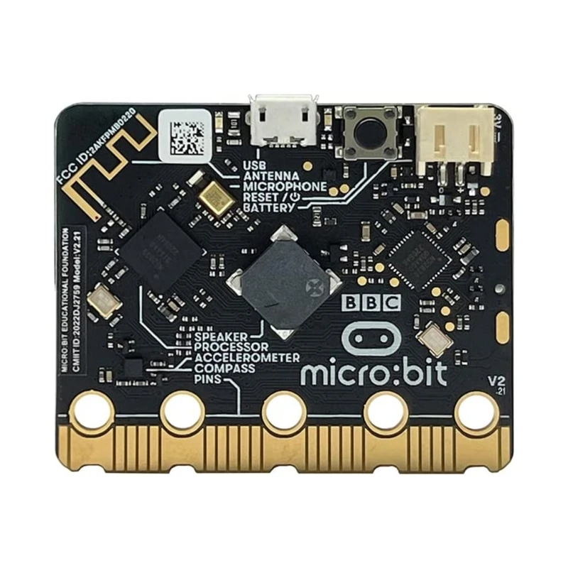 

53CC BBC V2.2 Development Board with Nordic-nRF52833 Processor - USB/Battery Powered Motion/Light/Temp- Sensors