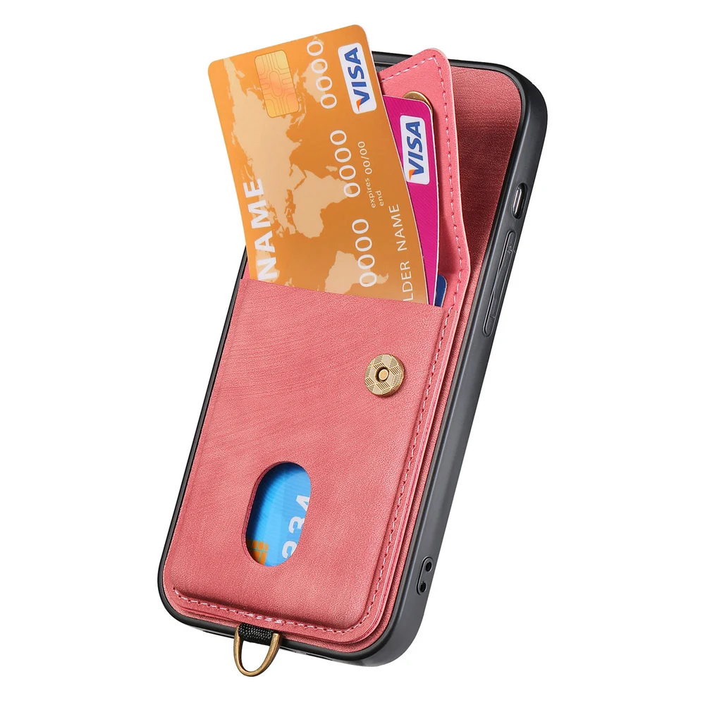 Противоударный чехол со шнурком и слотом для кредитных карт Xiaomi Mi 13T 14 13 Ultra 12 Lite 12T