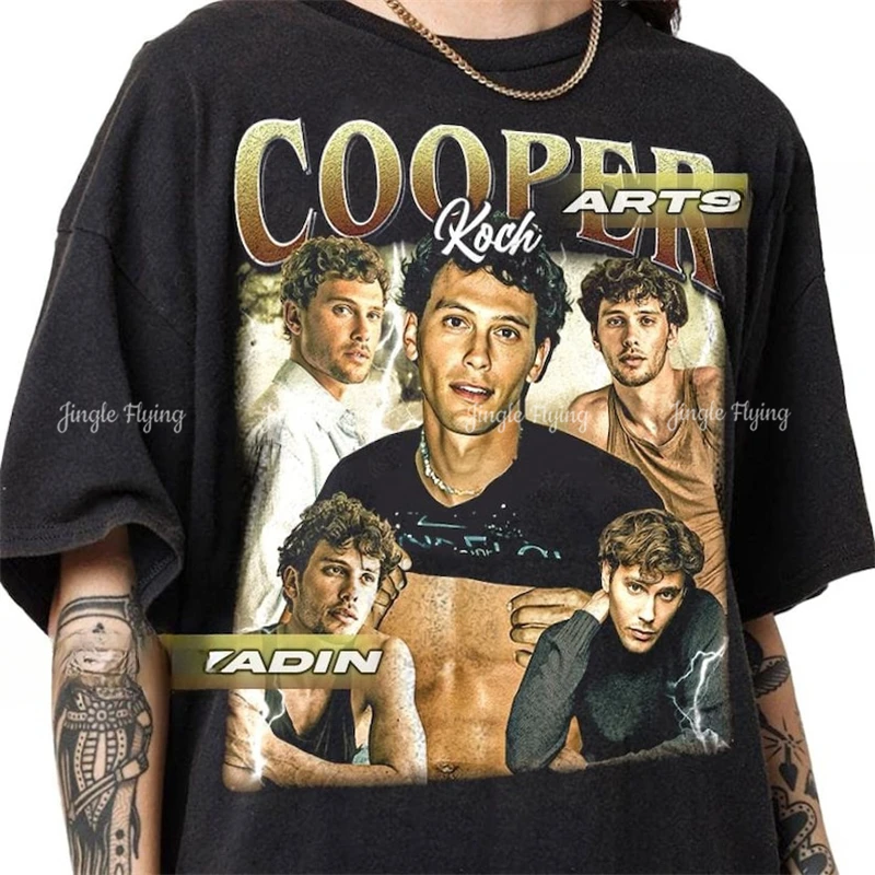 Футболка унисекс в мягком стиле Cooper Koch индивидуальный подарок для женщин и