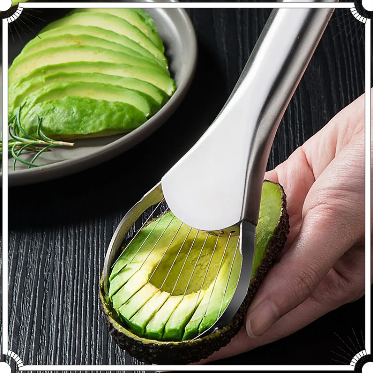 Искусственные Кухонные гаджеты из нержавеющей стали режущий артефакт для