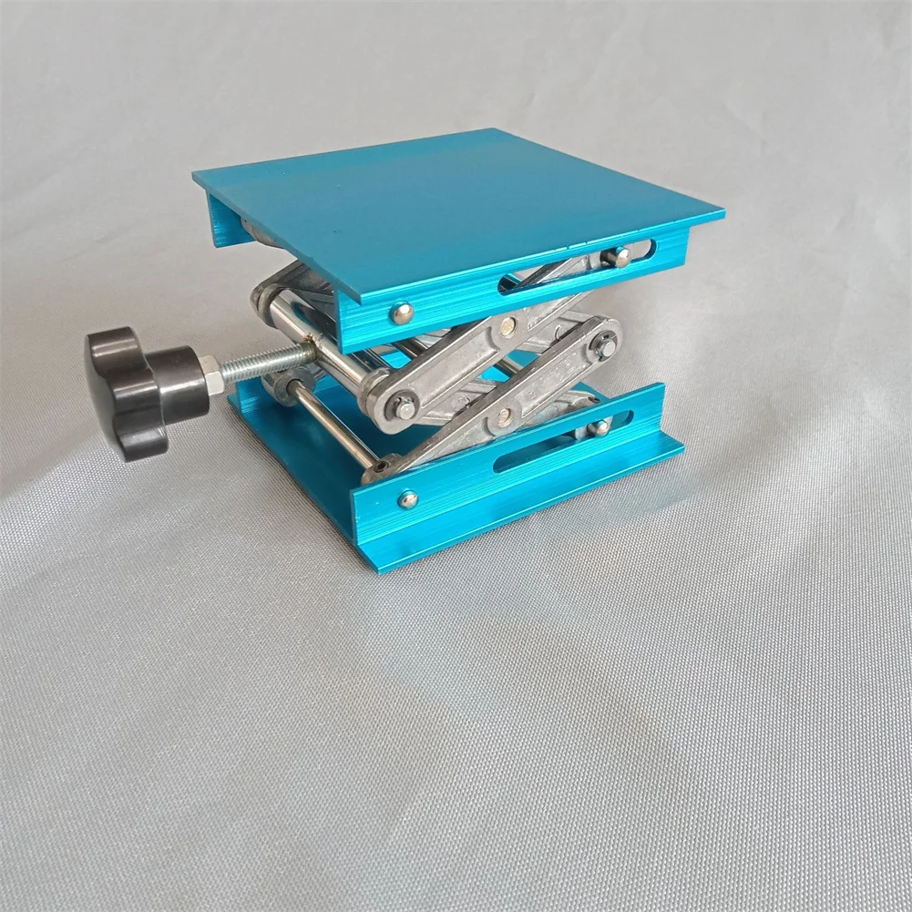 

Brand New Lifting Platform Lift Table 100mmx100mm Adjustable Aluminum Oxide