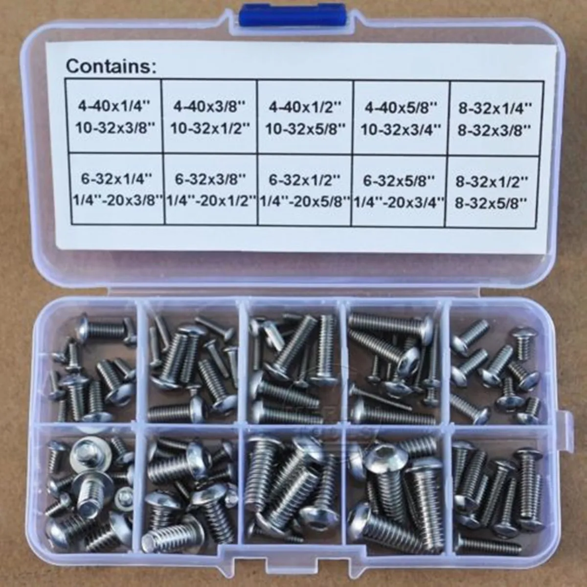 

Болты из нержавеющей стали 4-40 1/4"-20