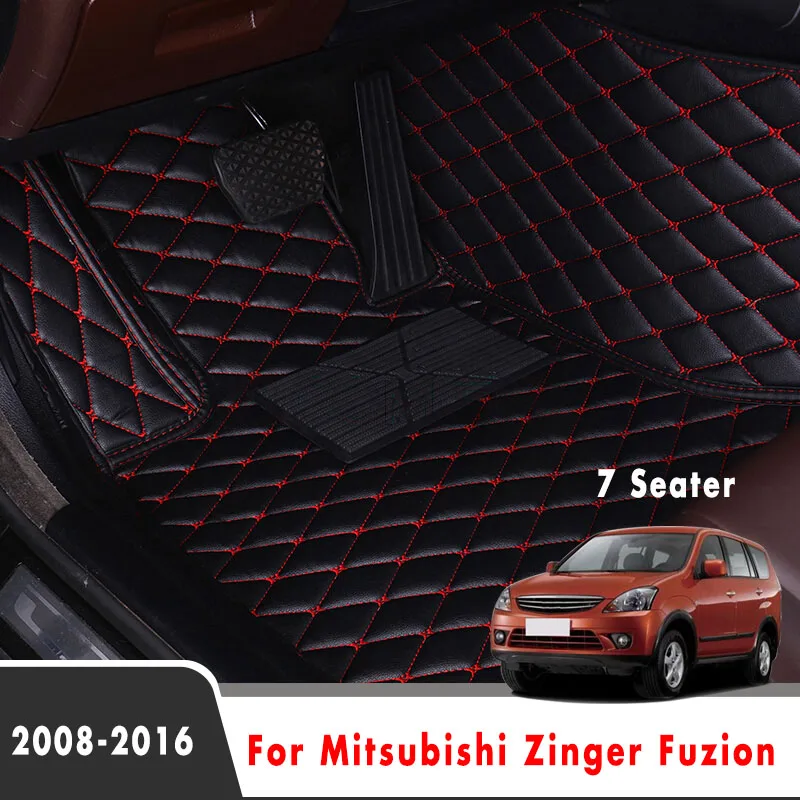 

For Mitsubishi Zinger Fuzion 2016 2015 2014 2013 2012 2011 2010 2009 2008 (7 Seater) Car Floor Mats Interior Accessories Custom