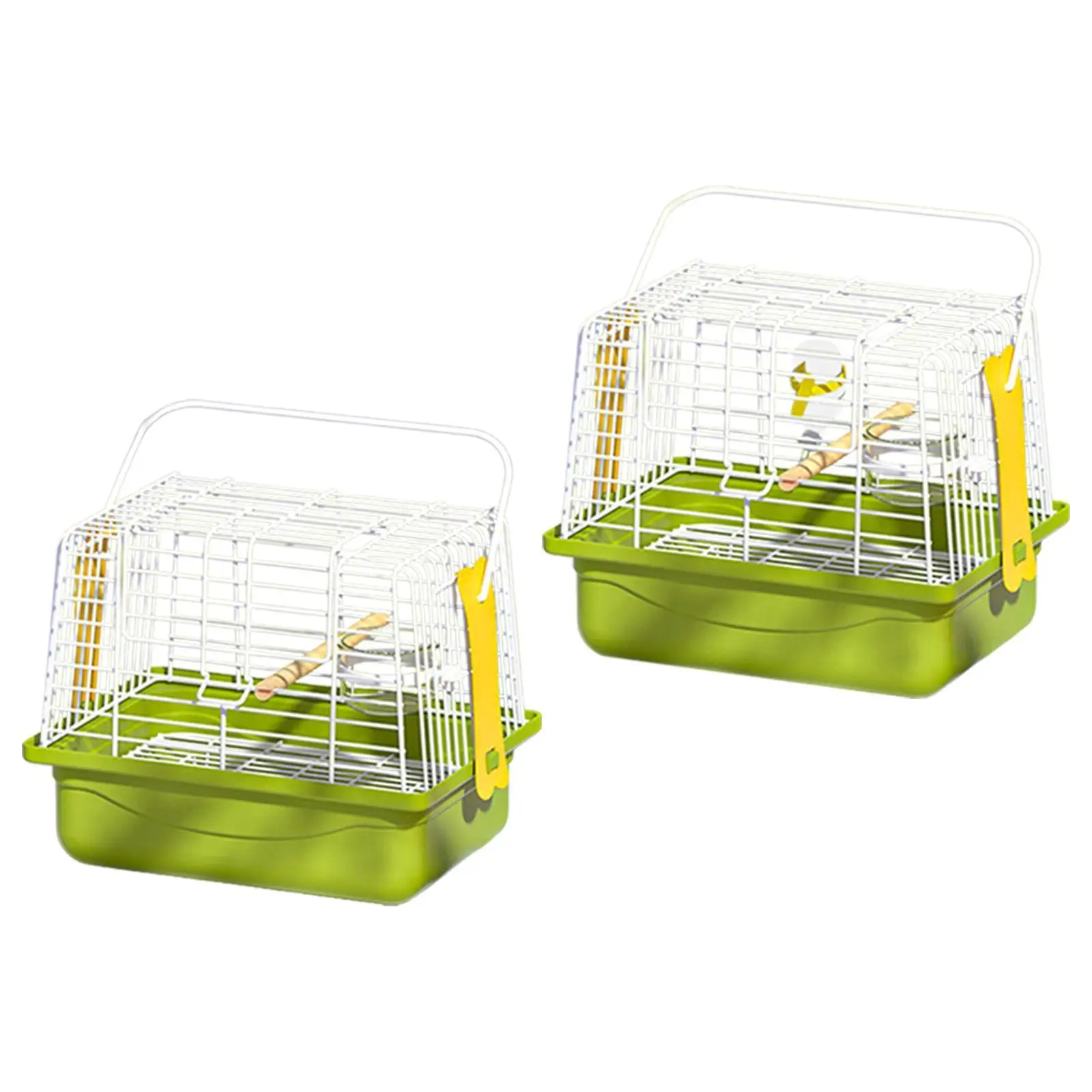 Bird Travel Carrier Cage with Stand Lightweight Travel Cage Carrier Parrot