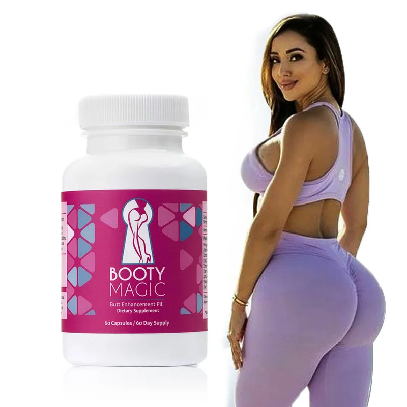 

Booty Weight gain Butt Enhancement Fullness curve 60 caps/bottle