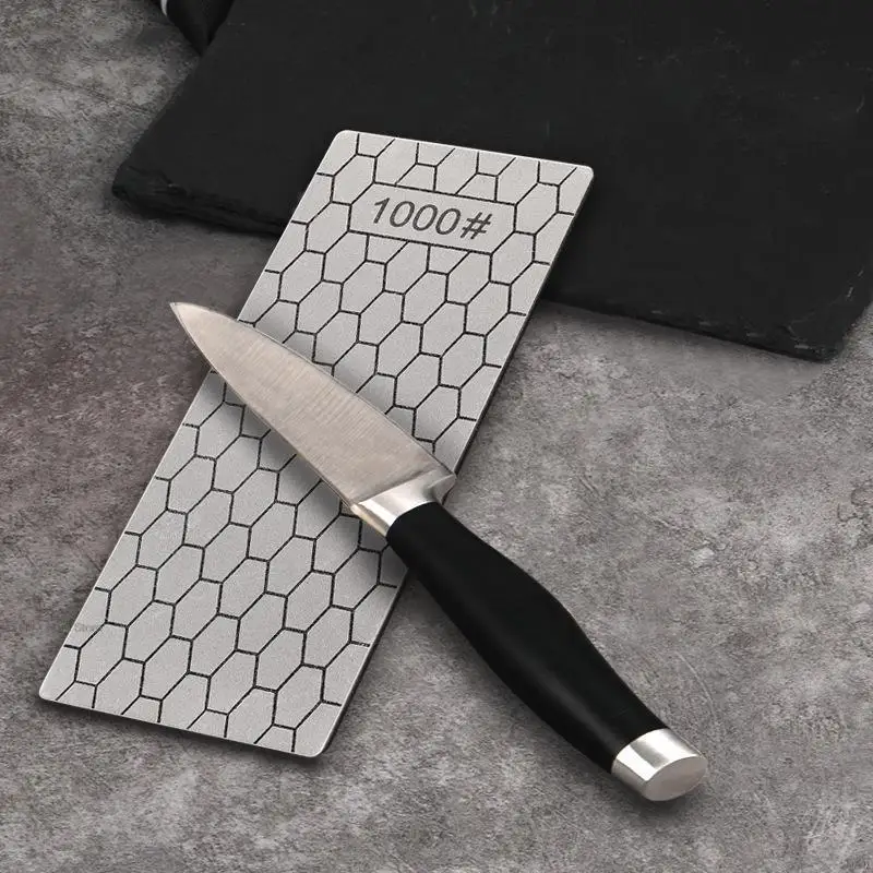 

Diamond Knife Sharpener Sharpening Stone 150*63*3mm Ultra-thin Honeycomb Surface Professional Sharpeners For Knives Kitchen Tool