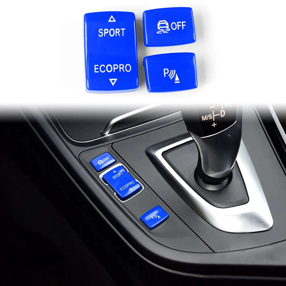 

for BMW 2 3 4 Series Car Sports Comfortable Driving Mode Switch ESP OFF Button Parking Radar Electric Eye Sensor Button Cover