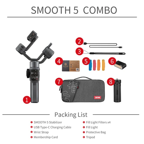 Стабилизатор для смартфонов Zhiyun Smooth 4