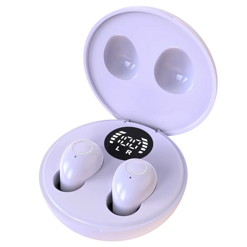 Фото Мини-наушники, беспроводные Bluetooth, низкопрофильные микро-типы, крошечные сдержанные скрытые наушники, рабочие маленькие наушники-TCES №2