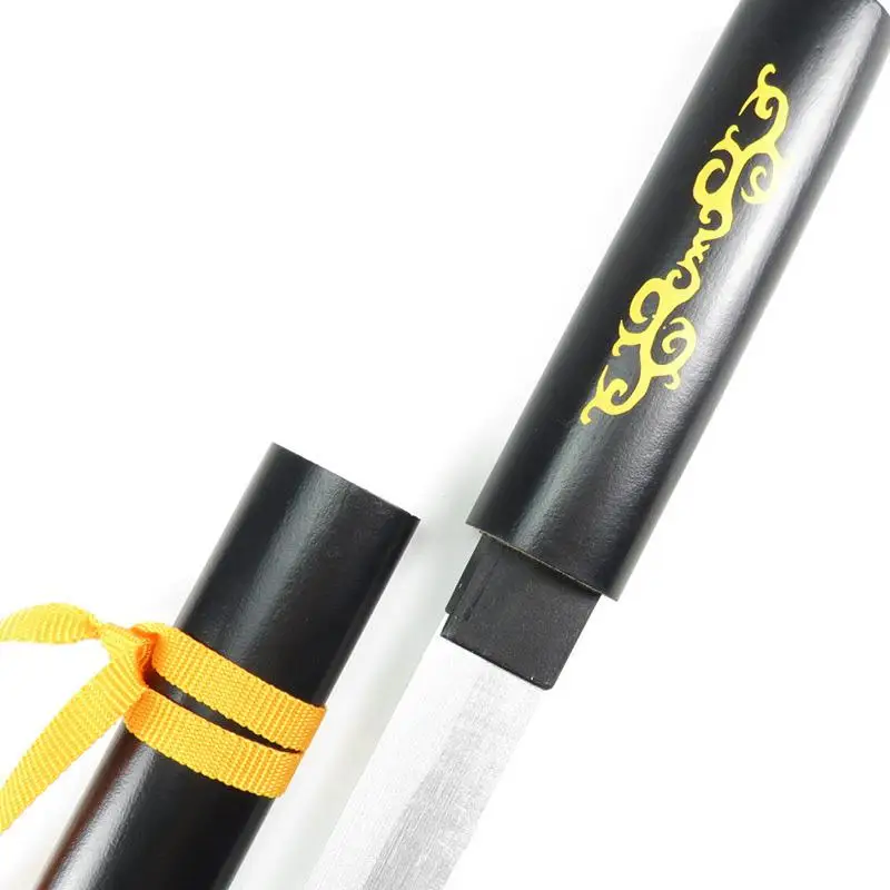 55cm Wooden Short Knife Sword Mini Weapon Cosplay Anime Katana Samurai Ninja Performance Props Toys For Kids Teens Gift |