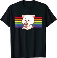 purride pride vintage rainbow cat t shirt