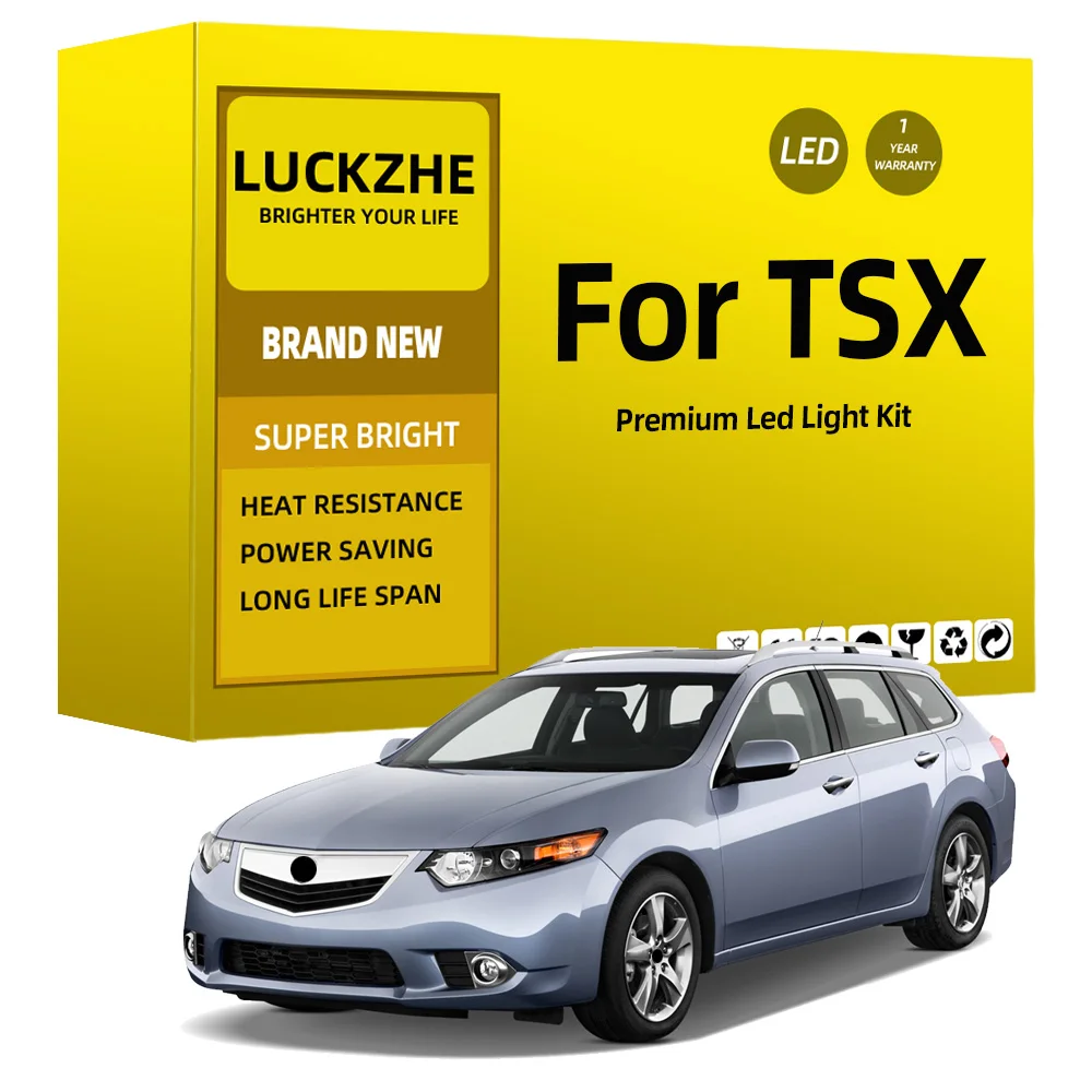 

Led Interior Light Kit For Acura TSX 2004 2005 2006 2007 2008 2009 2010 2011 2012 2013 2014 LED Bulbs Canbus No Error
