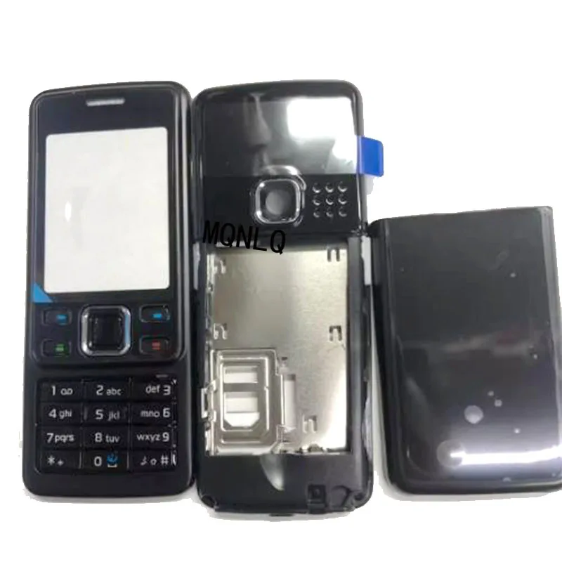 3 цвета полный корпус для Nokia 6300 полная фотография дверная рамка задняя крышка