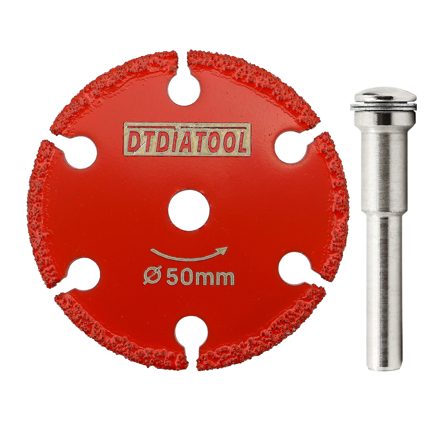 

DT-DIATOOL Алмазный мини-нарезной диск 30/40/50 мм Железное пильное полотно со съемным хвостовиком Ручной инструмент Стальная металлическая железная труба Пластина для резки ногтей