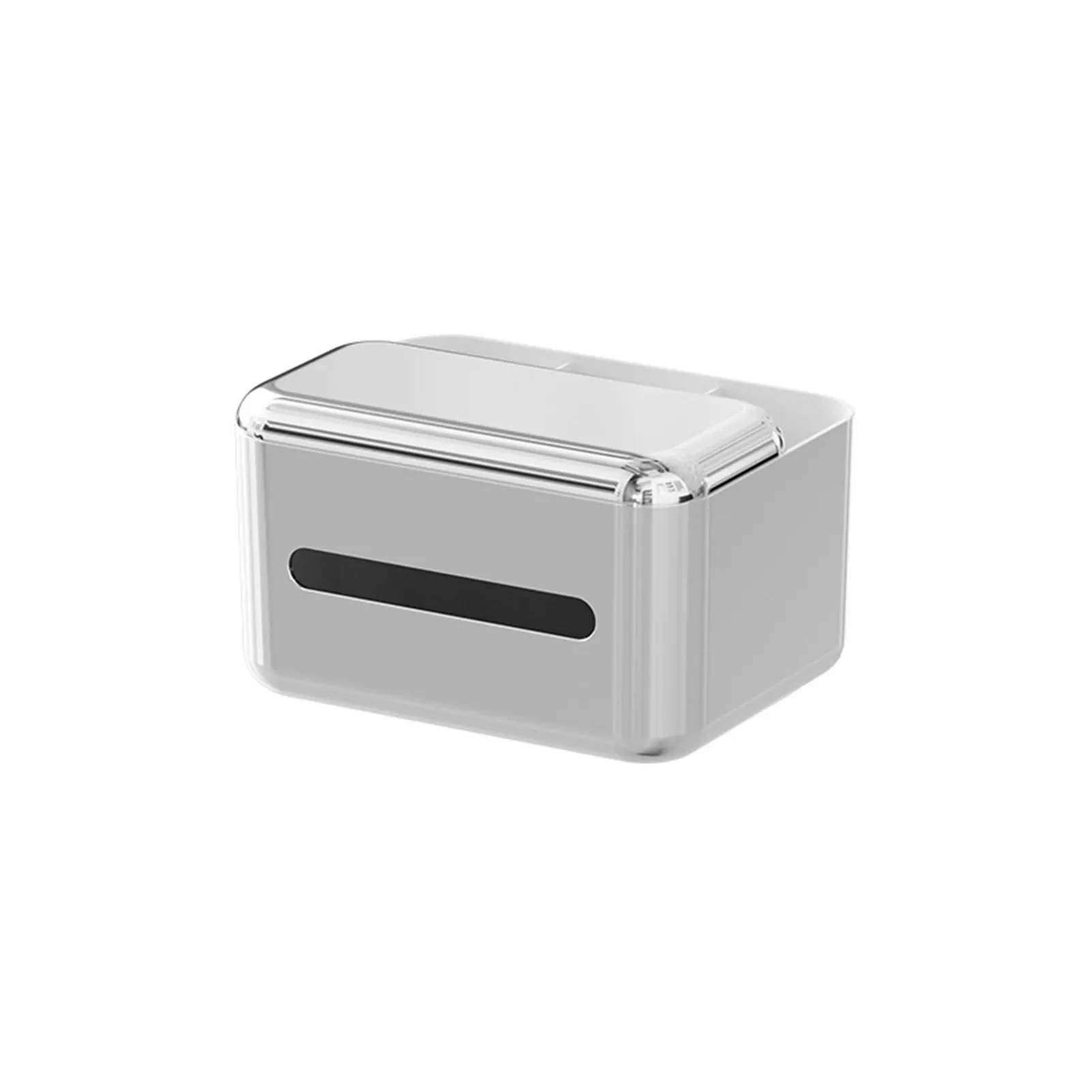 

Desktop Roll Tissue Box Holder Heavy Duty Tissue Dispenser Box for Household Accessories