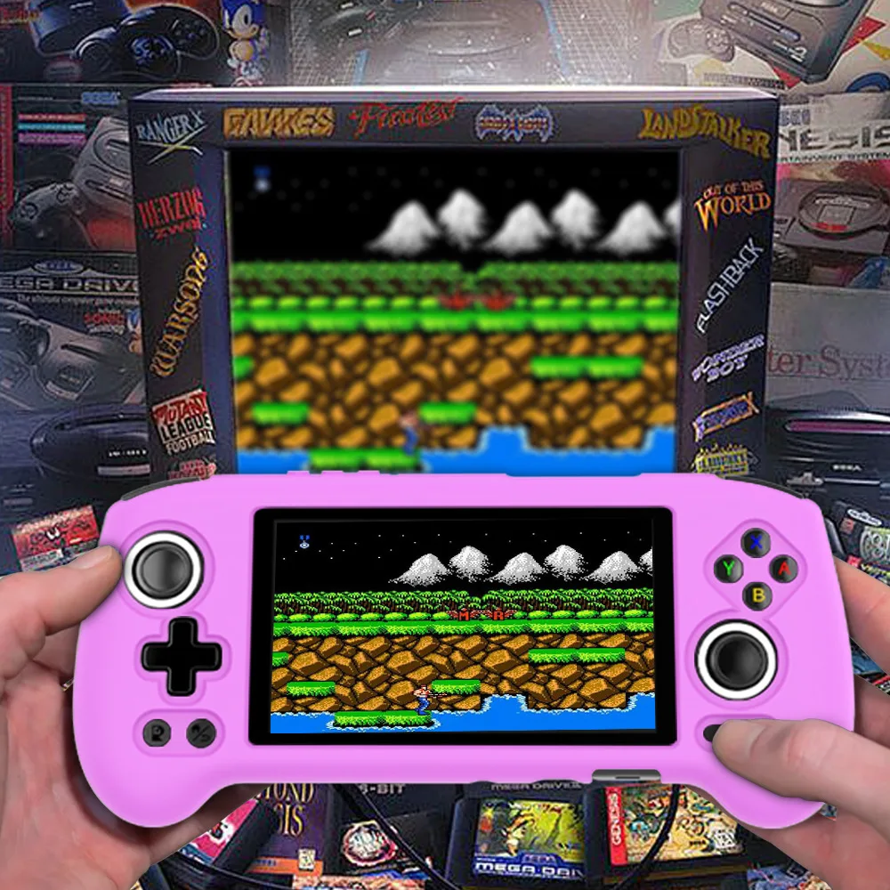 Мягкий силиконовый чехол для игровой консоли RG 556 Anbernic RG556