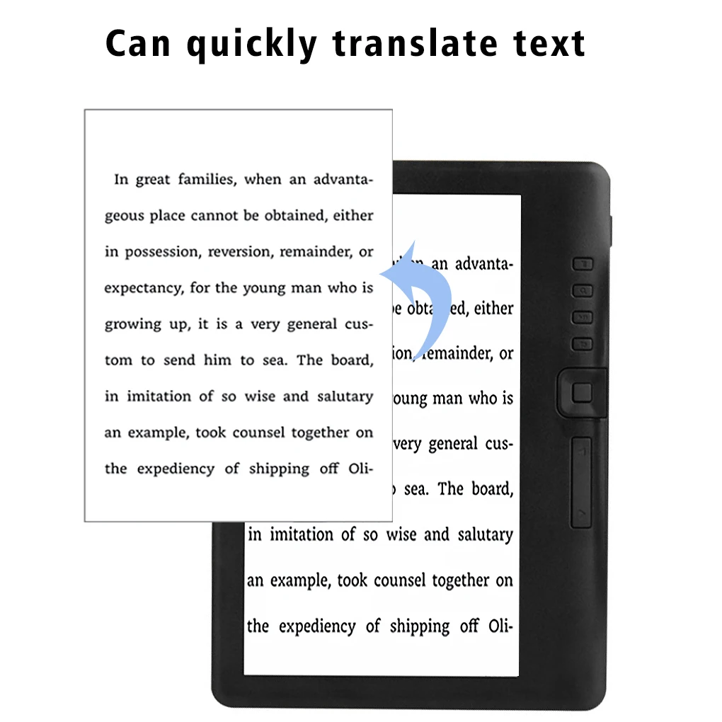 E-book Reader 7-inch TFT HD Display MP3 Player E-book 16GB Tablet 16 9 Ratio Reading Device EU images - 6