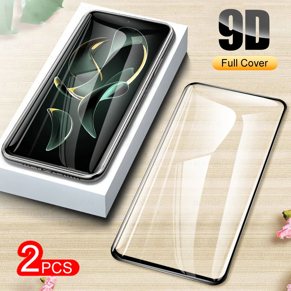 

Закаленное защитное стекло 9D для Xiaomi Redmi K60, 2 шт.