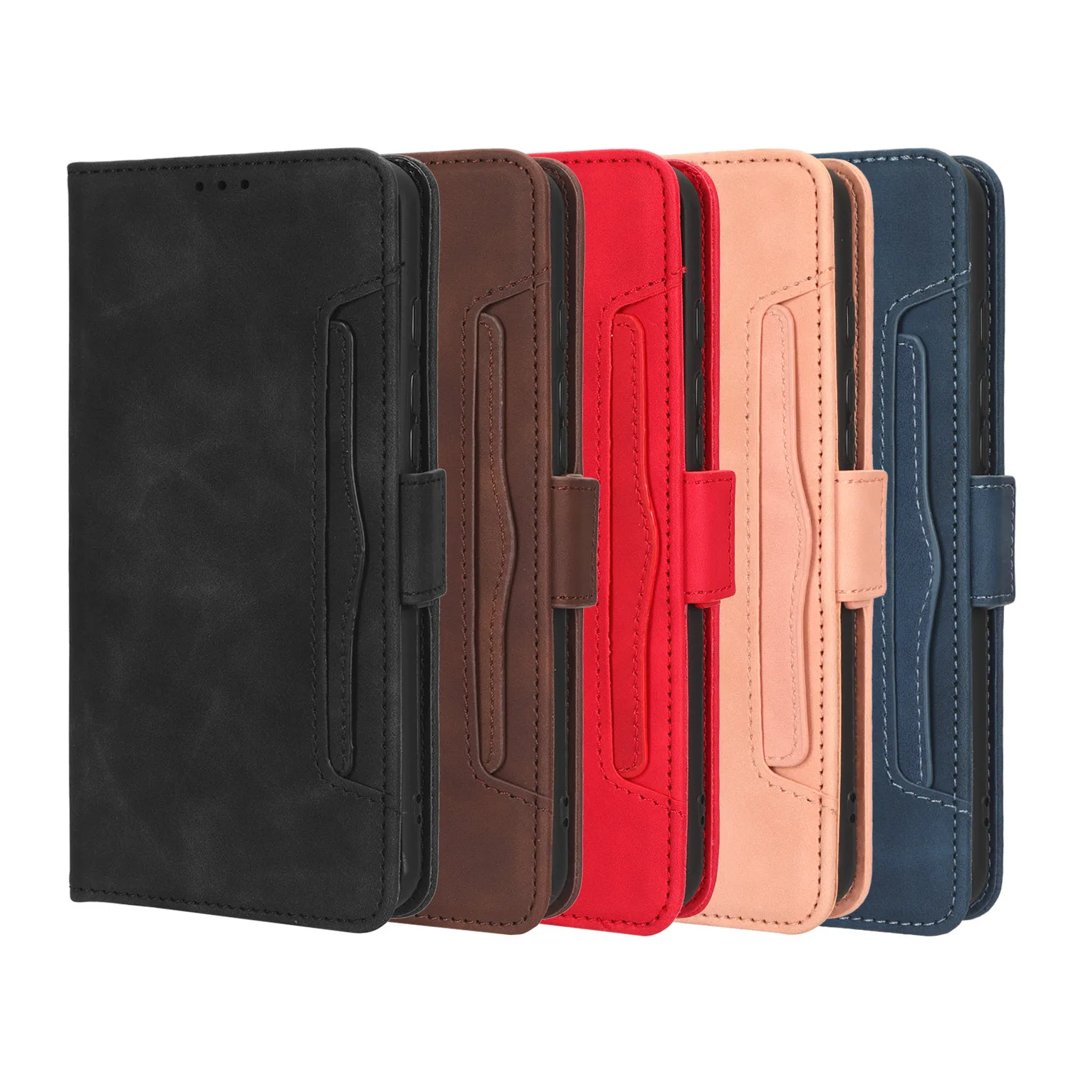 Кожаный чехол-кошелек для Wiko Power U20 кожаный чехол-книжка с несколькими