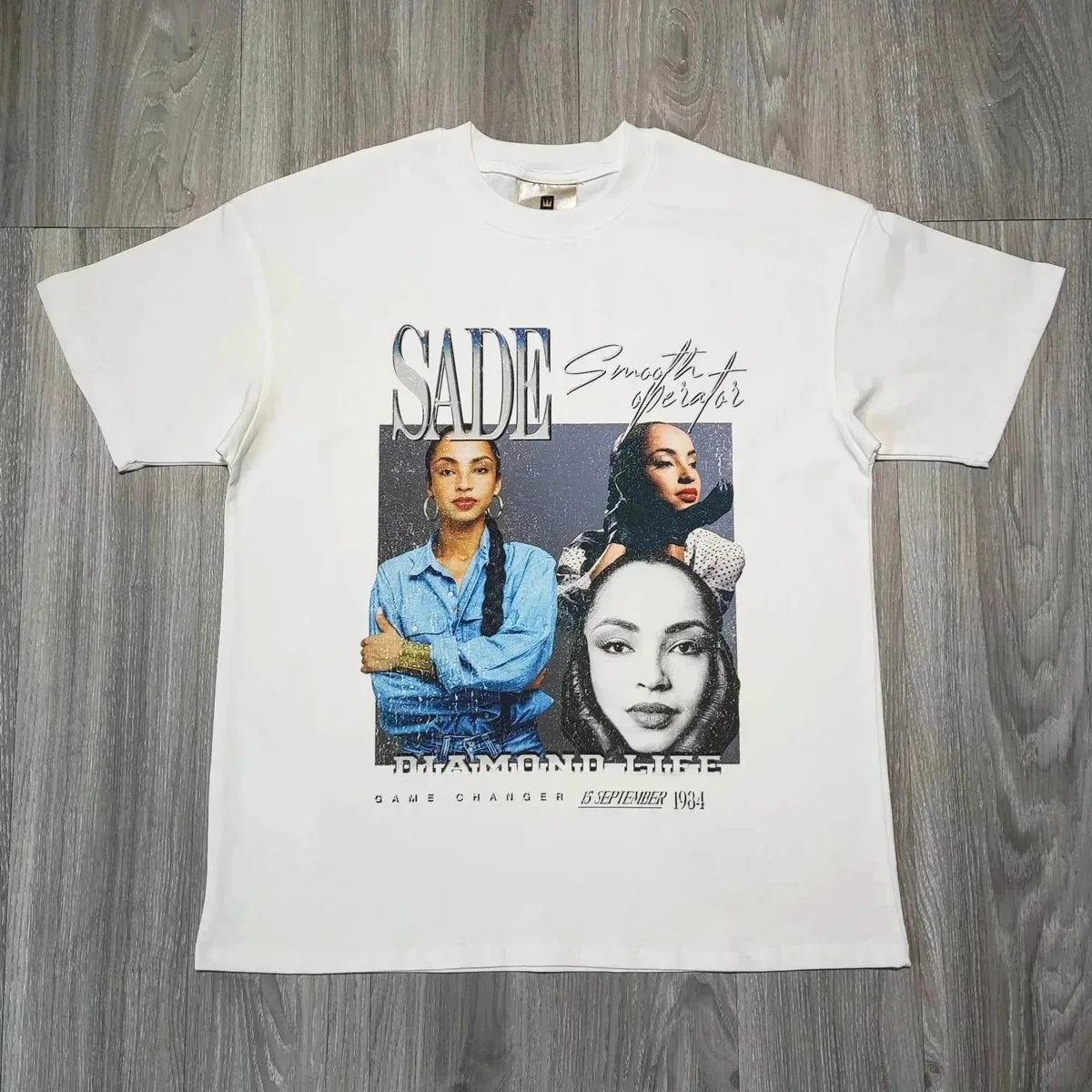 Женская футболка с коротким рукавом в стиле ретро