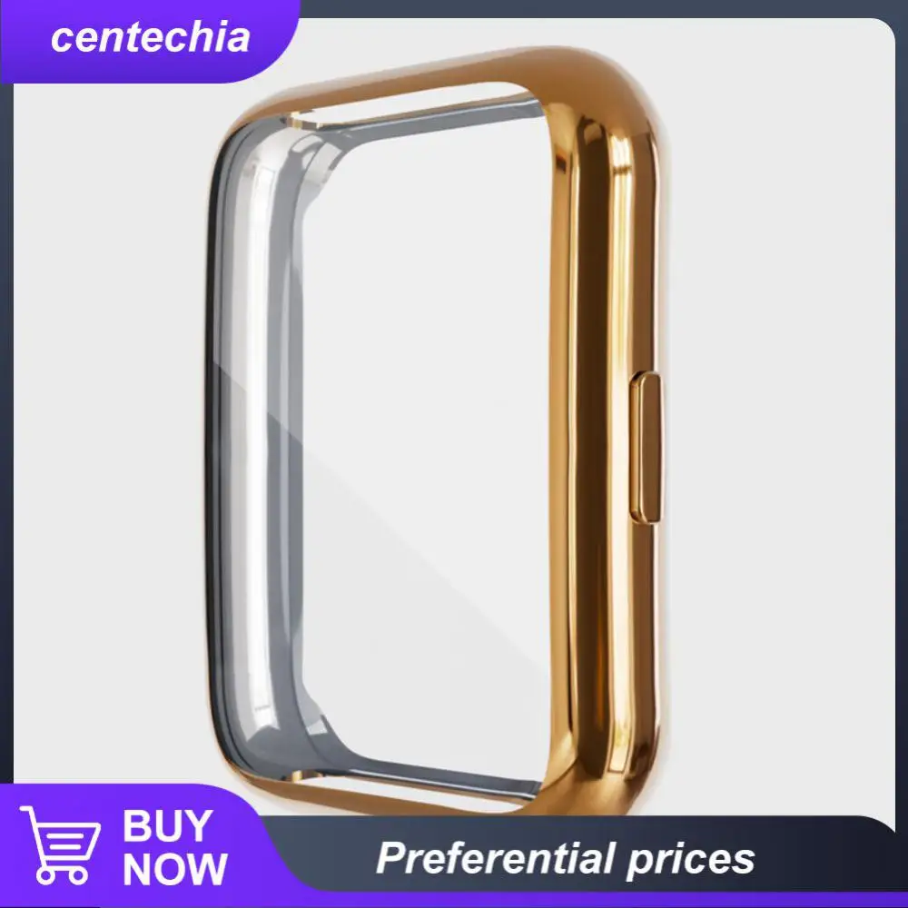 

Smart Accessories Protective Case All-inclusive Watch Cover Anti-fall Dustproof Electroplated Shell For Huawei Watch Fit2