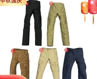 112th male soldier overalls pants fashion multiple colour model fit 6inch body figures for fans collection