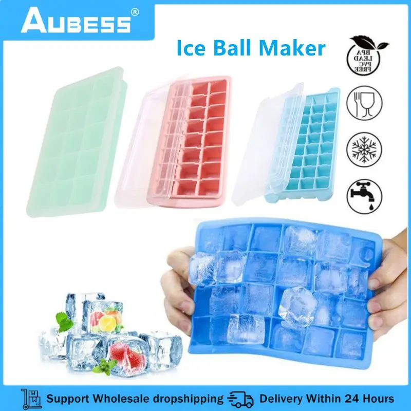 Силиконовые подносы для льда, 15/24/36 ячеек