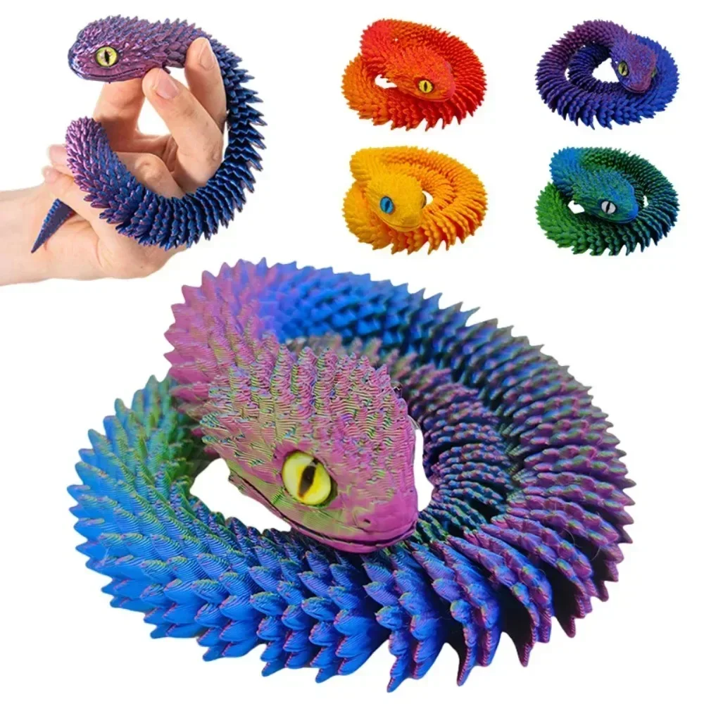 3D печатная змея